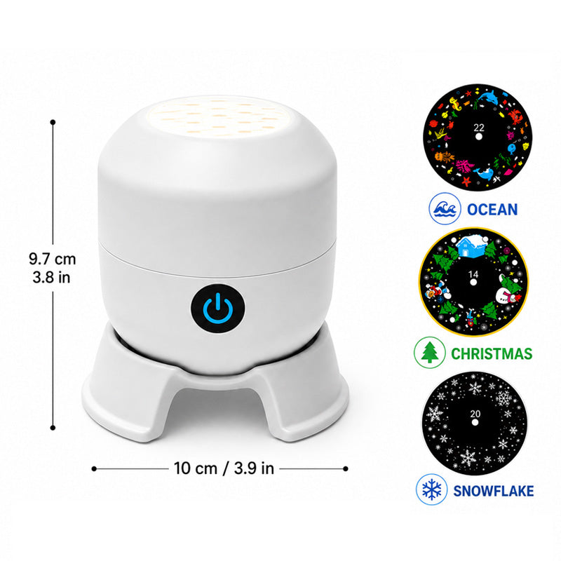 ๐ Slonkazโข Dynamic Rotating LED Projector Light