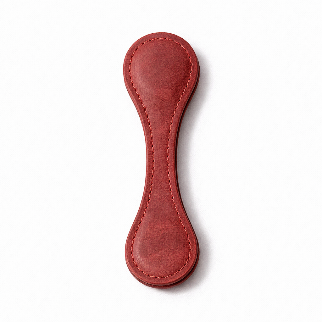 Slonkaz™ Genuine Leather Magnetic Bookmark | The Quieter, Smarter Way to Mark Your Page
