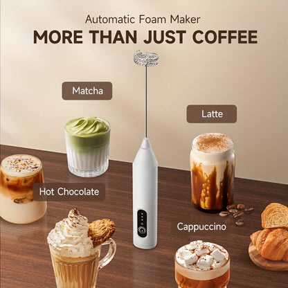 Slonkaz™ Rechargeable Electric Milk Frother