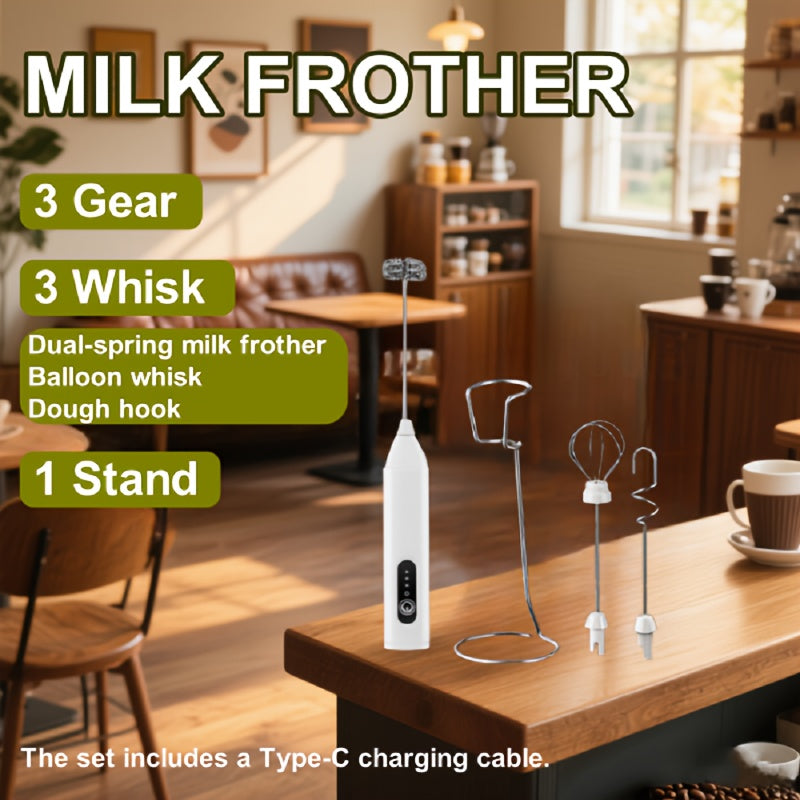 Slonkaz™ Rechargeable Electric Milk Frother