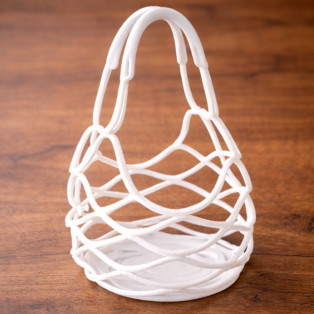 Slonkaz™ 2-in-1 Zero-Void™ Silicone Mesh Bag & Heat-Resistant Trivet Mat for Hot Bowls