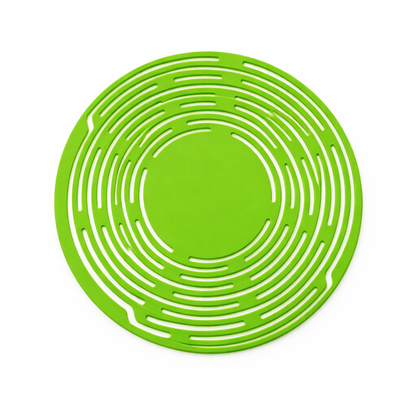 Slonkaz™ 2-in-1 Zero-Void™ Silicone Mesh Bag & Heat-Resistant Trivet Mat for Hot Bowls