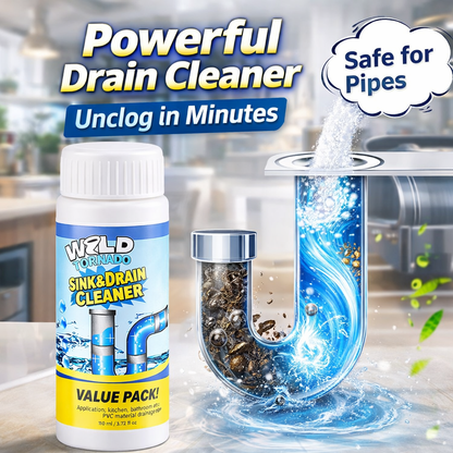 Slonkaz™ Powerful Sink Drain Cleaner - All-Purpose Pipe Dredging Powder for Home