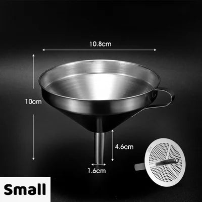 Slonkaz™ Stainless Steel Funnel Filter