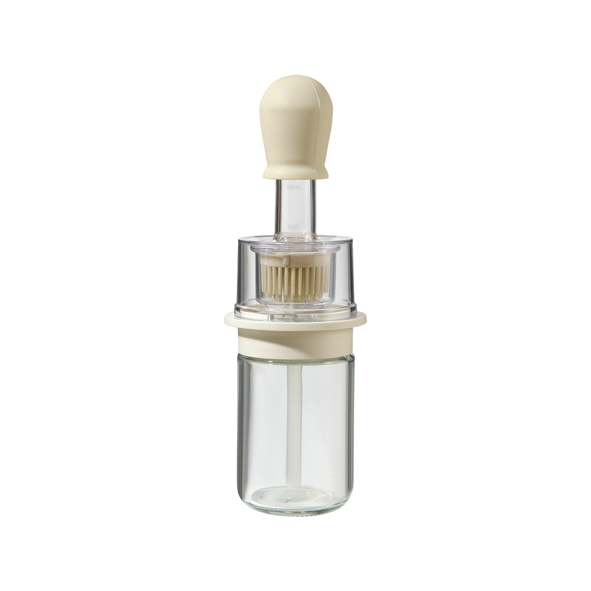Slonkaz™ 2-in-1 Glass Oil Bottle with Integrated Brush