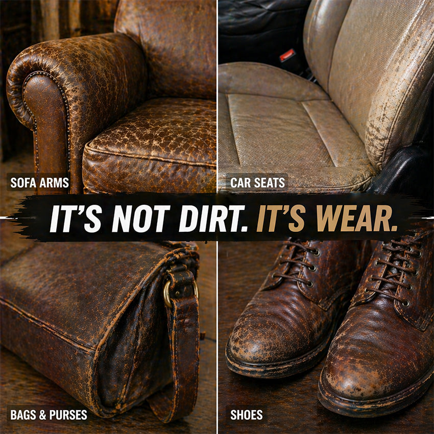 Slonkaz™ Leather Repair & Restore Balm – Make Old Leather Look New Again