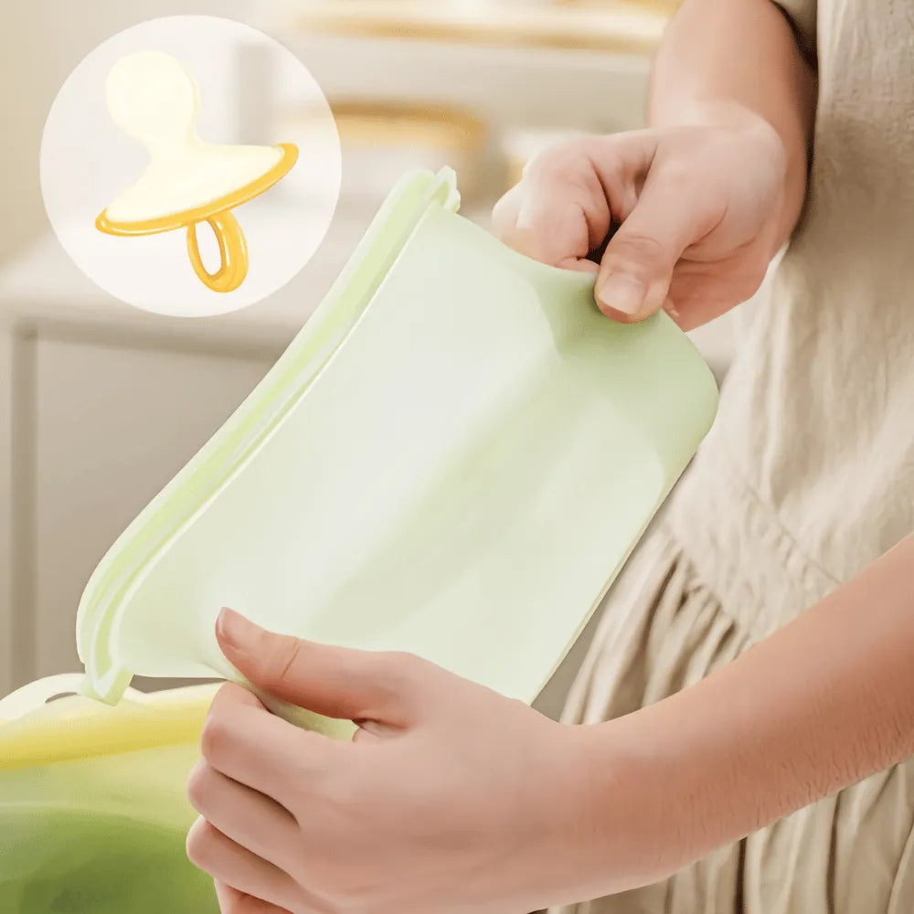 Slonkaz™ 4-in-1 Silicone Food Bags — The Last Storage Solution You'll Ever Need