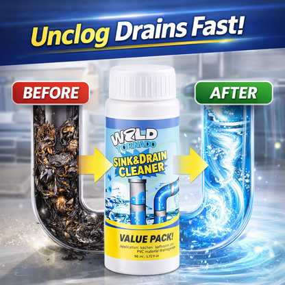 Slonkaz™ Powerful Sink Drain Cleaner - All-Purpose Pipe Dredging Powder for Home