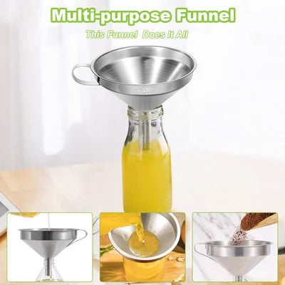 Slonkaz™ Stainless Steel Funnel Filter