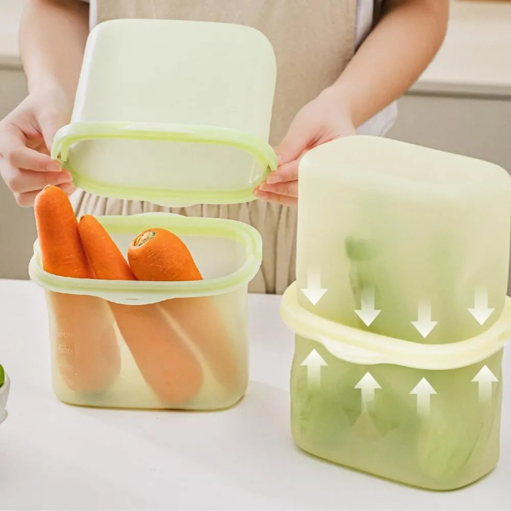 Slonkaz™ 4-in-1 Silicone Food Bags — The Last Storage Solution You'll Ever Need