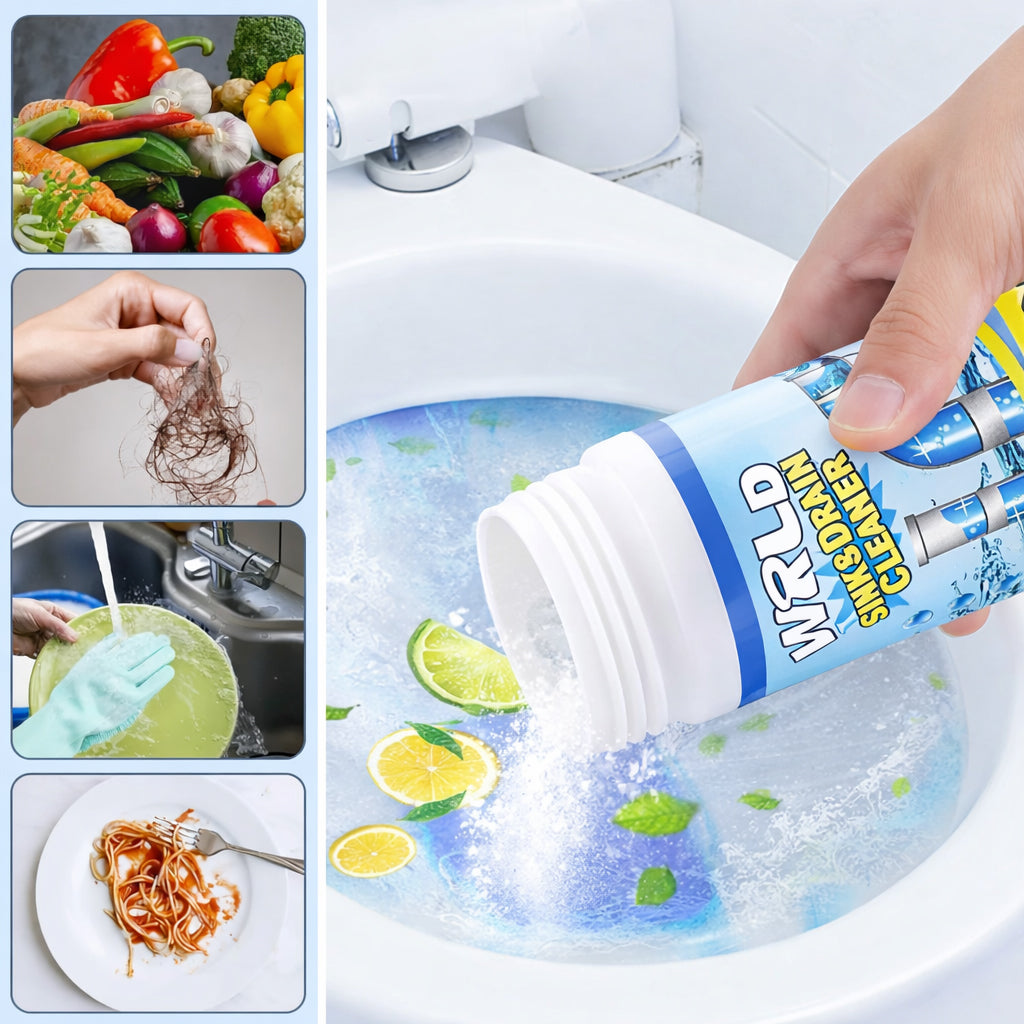 Slonkaz™ Powerful Sink Drain Cleaner - All-Purpose Pipe Dredging Powder for Home