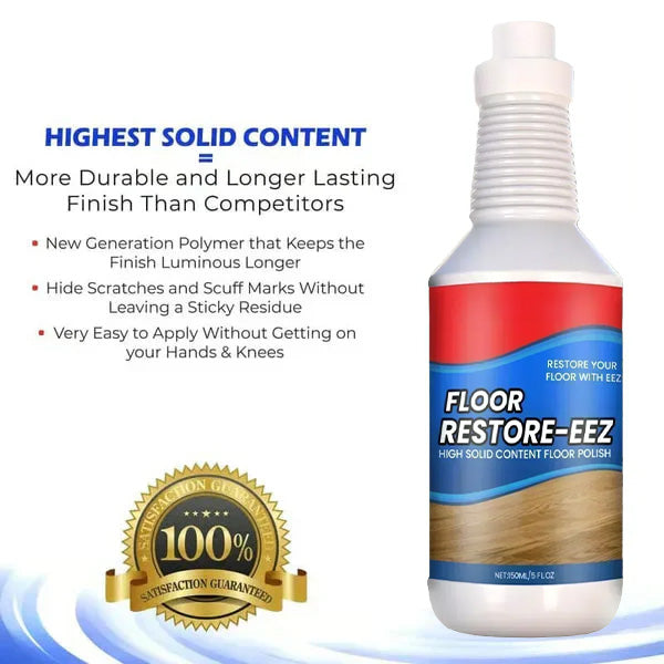 Slonkaz™ Floor Restorer – Fast-drying, non-toxic shine. ✨
