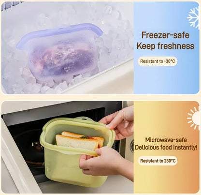 Slonkaz™ 4-in-1 Silicone Food Bags — The Last Storage Solution You'll Ever Need