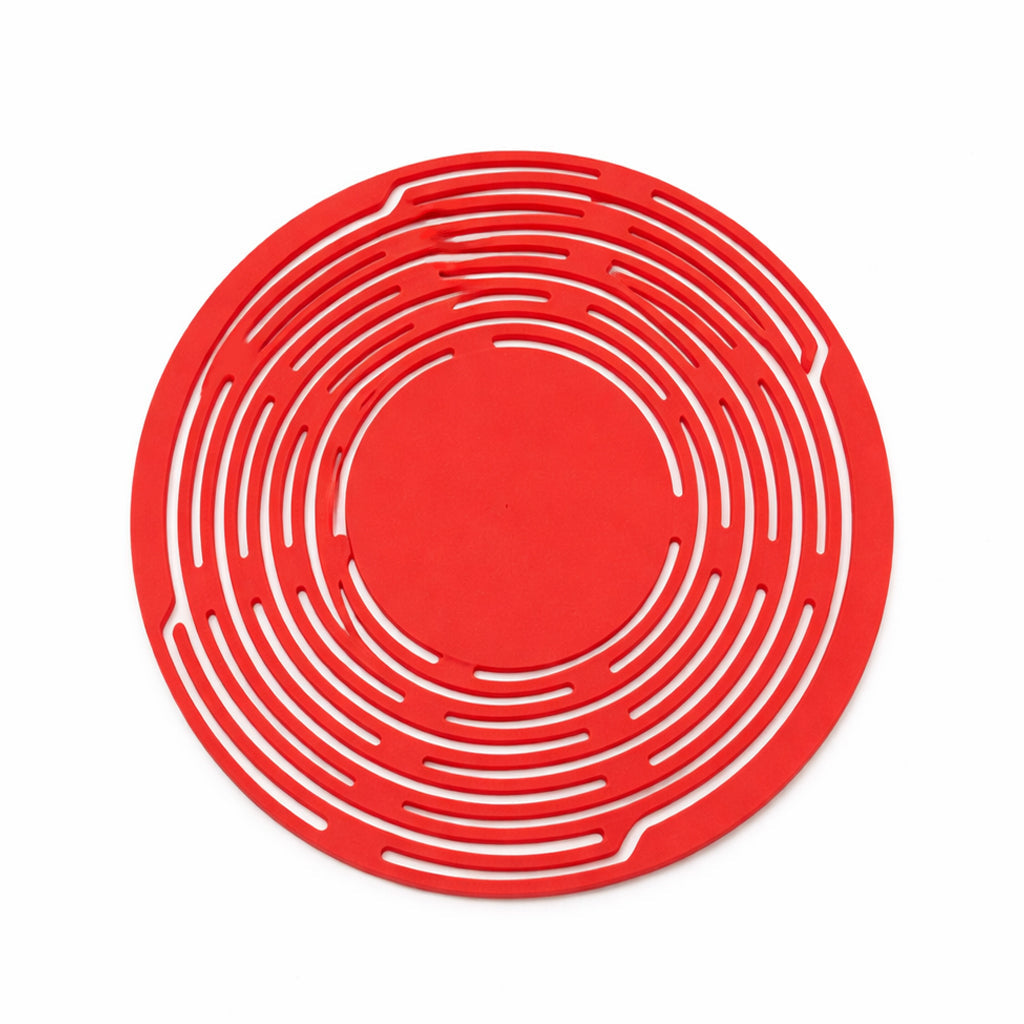 Slonkaz™ 2-in-1 Zero-Void™ Silicone Mesh Bag & Heat-Resistant Trivet Mat for Hot Bowls