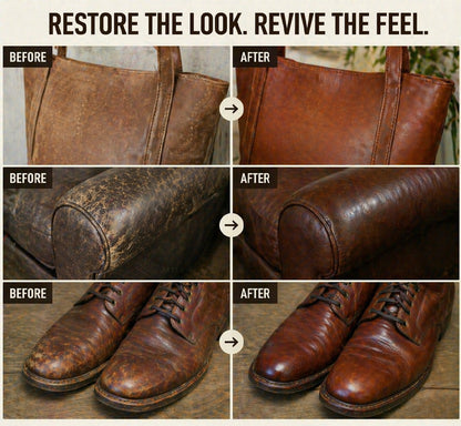 Slonkaz™ Leather Repair & Restore Balm – Make Old Leather Look New Again