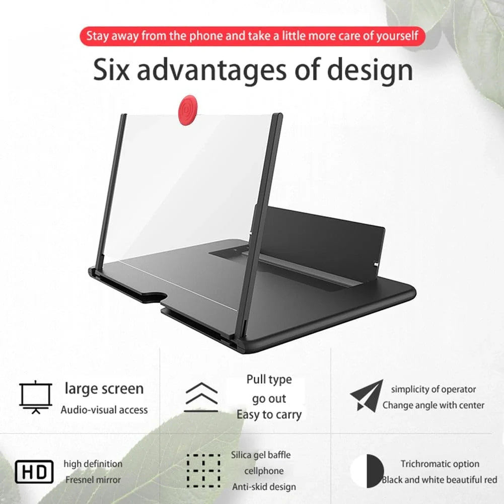 Slonkaz™ HD Phone Magnifier for Easier Viewing ✨ Ease Eye Strain, Make Screen “Bigger”