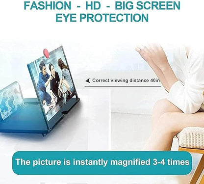 Slonkaz™ HD Phone Magnifier for Easier Viewing ✨ Ease Eye Strain, Make Screen “Bigger”
