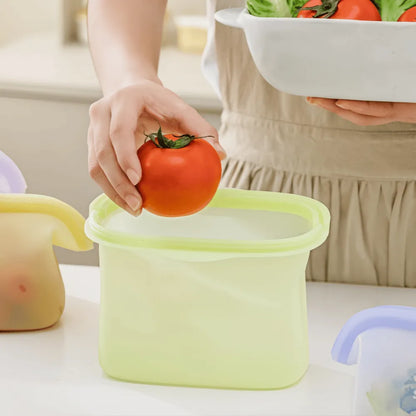 Slonkaz™ 4-in-1 Silicone Food Bags — The Last Storage Solution You'll Ever Need
