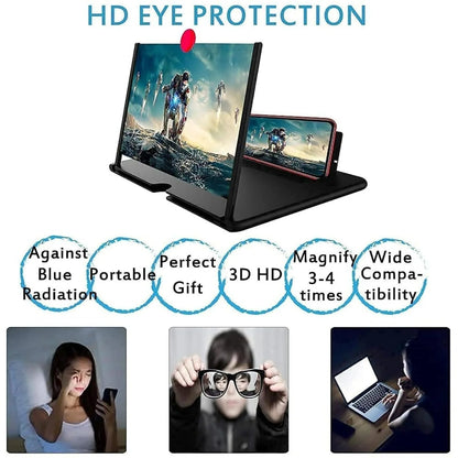 Slonkaz™ HD Phone Magnifier for Easier Viewing ✨ Ease Eye Strain, Make Screen “Bigger”