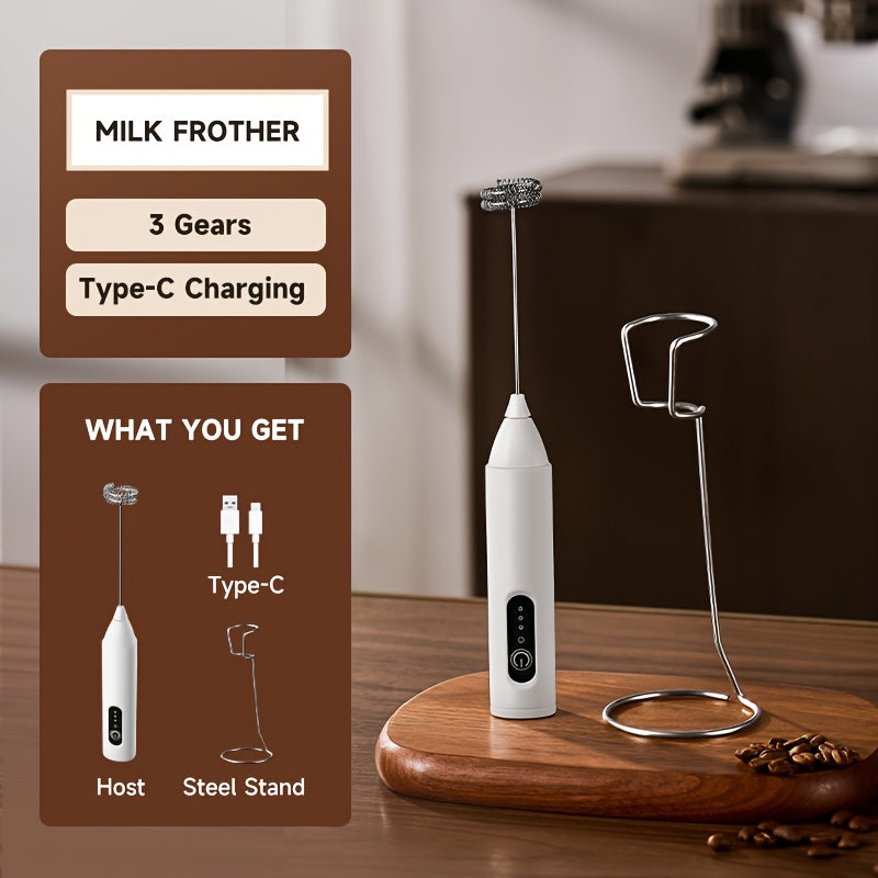 Slonkaz™ Rechargeable Electric Milk Frother