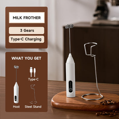 Slonkaz™ Rechargeable Electric Milk Frother