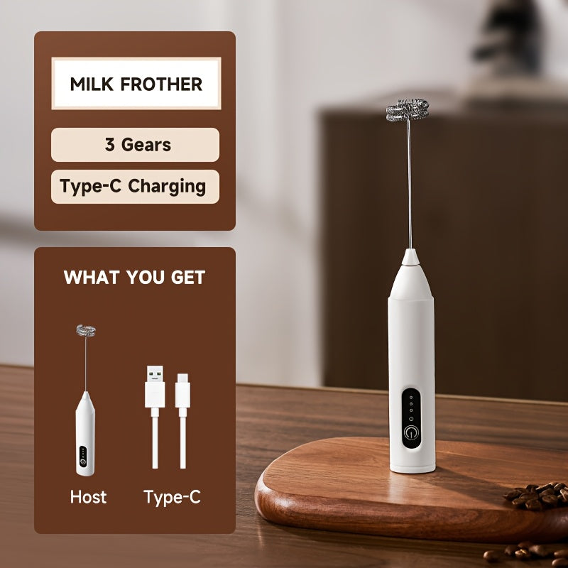 Slonkaz™ Rechargeable Electric Milk Frother