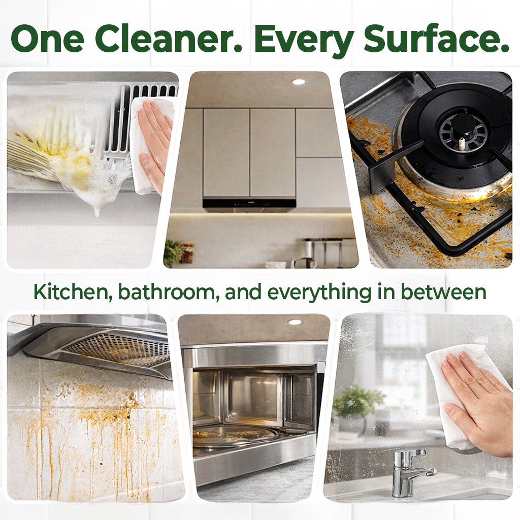 Slonkaz™ Multi-purpose enzyme foam cleaner, versatile – Kitchen & Home