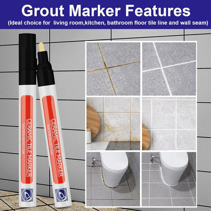 🖌️Slonkaz™ Anti-Mould & Waterproof Joint Pen for Ceramic Tiles!