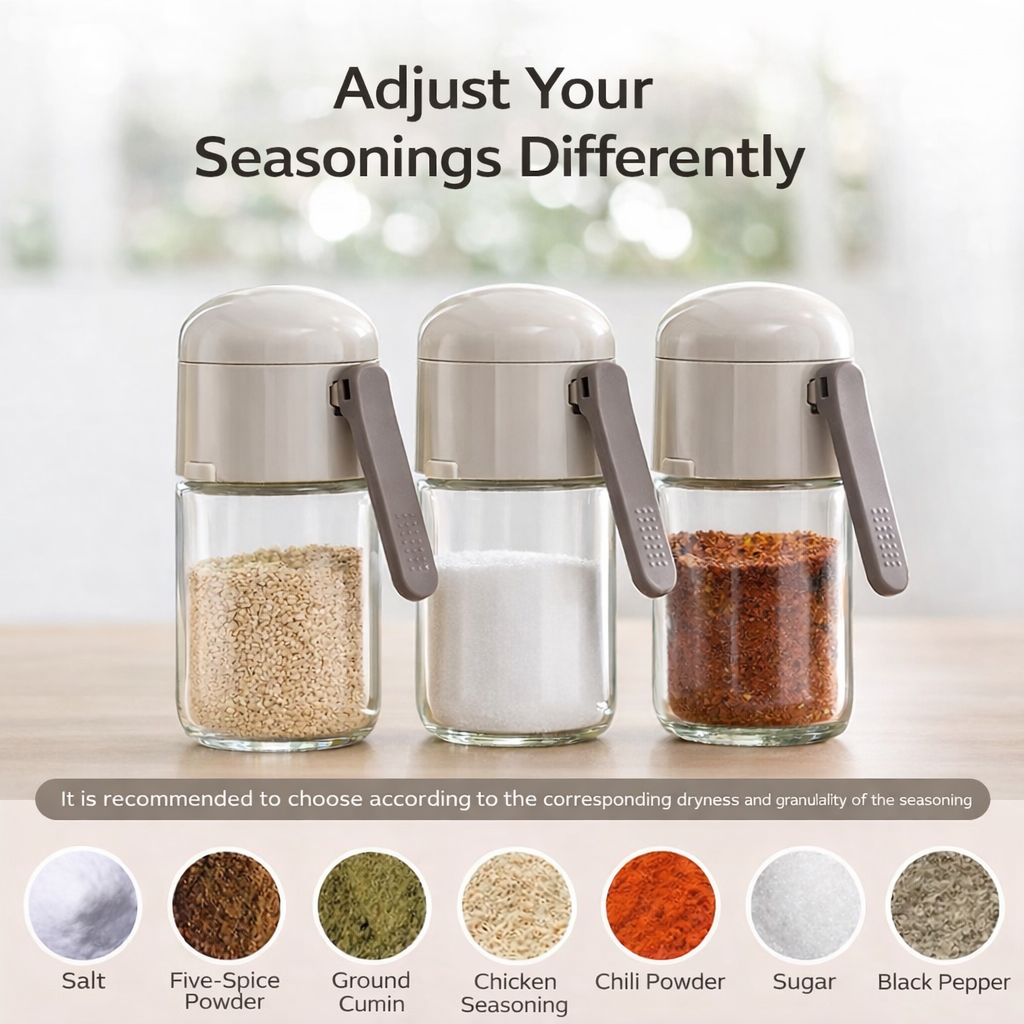 Slonkaz™ Click&Sprinkle™ | The 1-Click Smart Spice Shaker