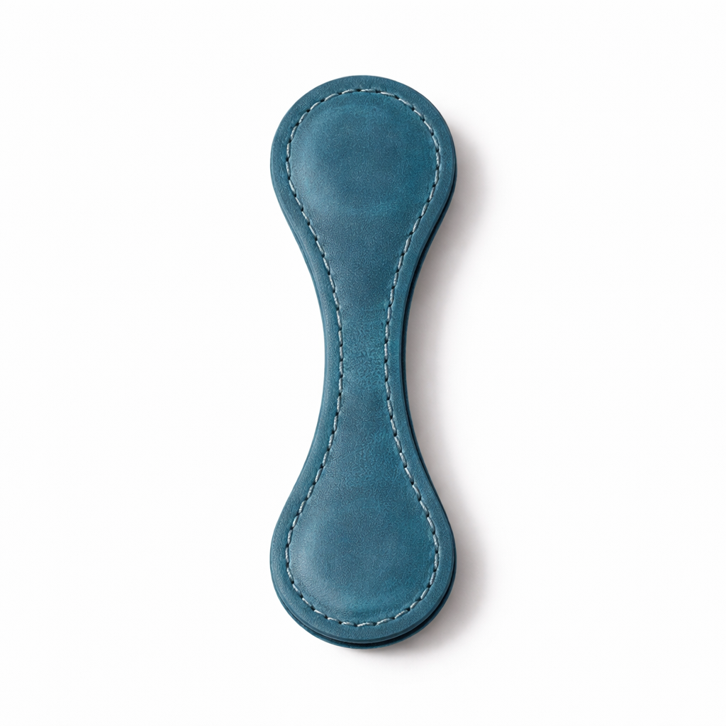 Slonkaz™ Genuine Leather Magnetic Bookmark | The Quieter, Smarter Way to Mark Your Page