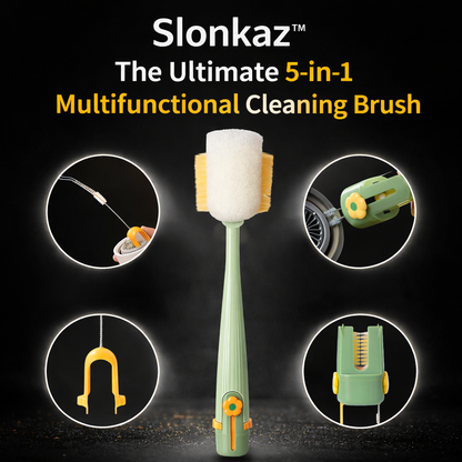 Slonkaz™ The Ultimate 5-in-1 Multifunctional Cleaning Brush