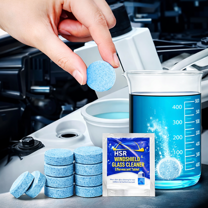 Slonkaz™ Windshield Washer Tablets – Crystal Clear, Streak-Free in Seconds