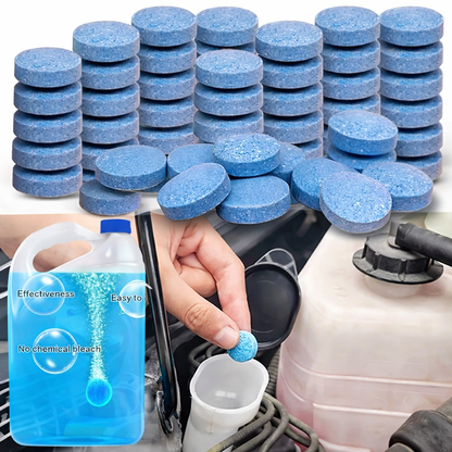Slonkaz™ Windshield Washer Tablets – Crystal Clear, Streak-Free in Seconds