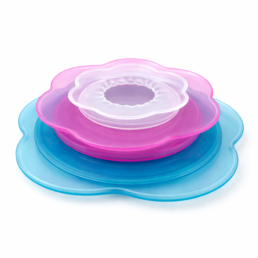 Slonkaz™ Reusable Silicone Stretch Lids – No More Plastic Wrap