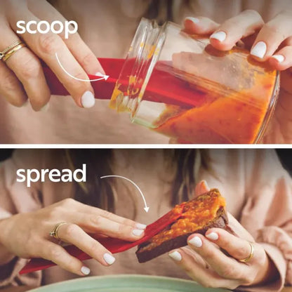 Slonkaz™ 3-in-1 Folding Measuring Spoons – 6 Sizes in 2 Spoons, Magnetic & Space-Saving Kitchen Gadget for Easy Storage