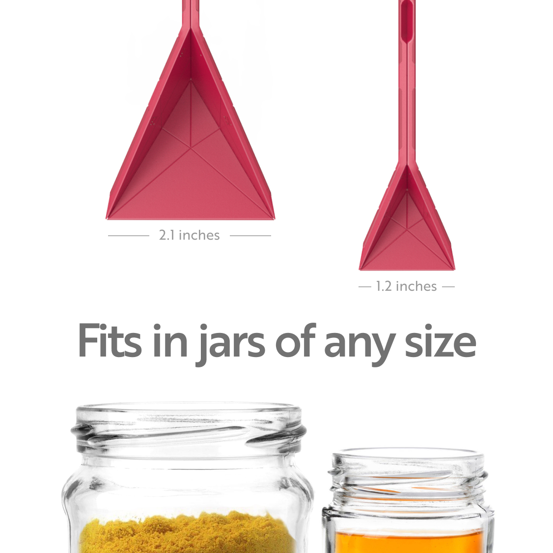 Slonkaz™ 3-in-1 Folding Measuring Spoons – 6 Sizes in 2 Spoons, Magnetic & Space-Saving Kitchen Gadget for Easy Storage