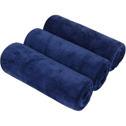Slonkaz™ 3 Pack Microfiber Twisted-Loop Quick-Dry Towels (Offer)