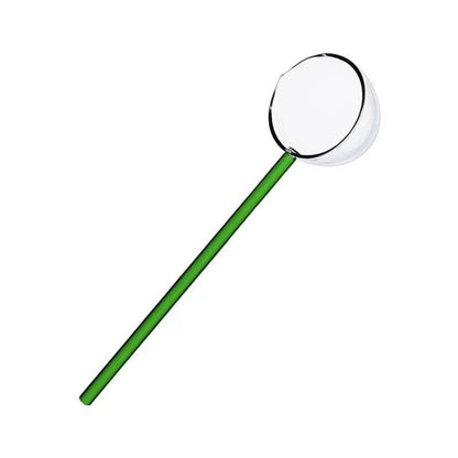 Slonkaz™ Stove-Top Glass Melting Spoon for Butter, Honey & Chocolate — Heat, Melt & Pour Cleanly Over Open Flame