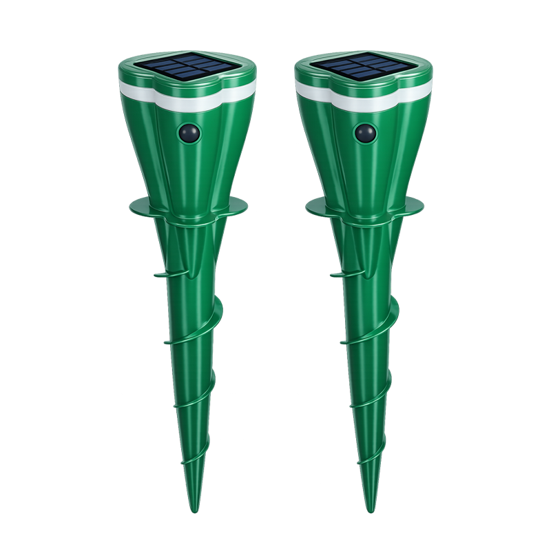 🔥Hot Sale 50% OFF☘️ Solar Powered Waterproof Screw Mole Repellent (offer)
