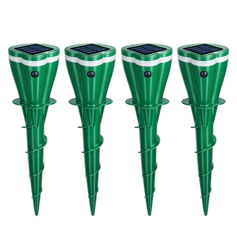 🔥Hot Sale 50% OFF☘️ Solar Powered Waterproof Screw Mole Repellent (offer)
