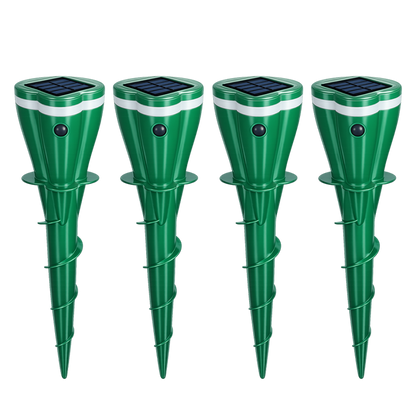 🔥Hot Sale 50% OFF☘️ Solar Powered Waterproof Screw Mole Repellent (offer)