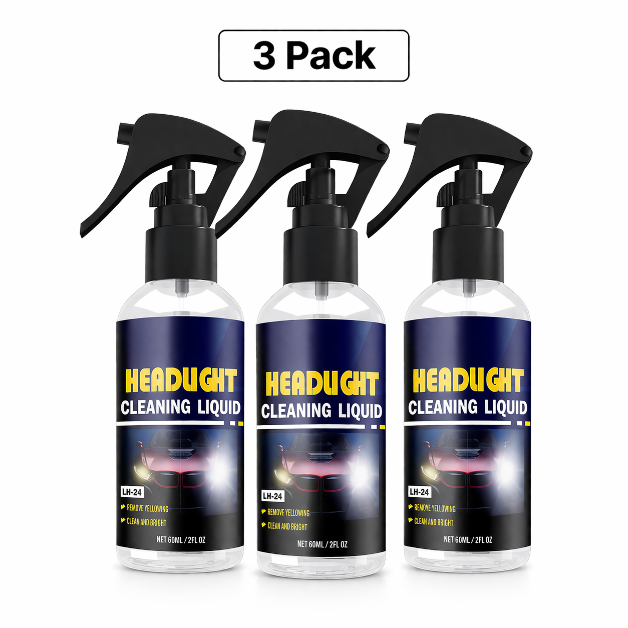 Slonkaz™Car Headlight Cleaning & Restoration Agent – Scratch Remover, UV Protection & Anti-Yellowing 🚗