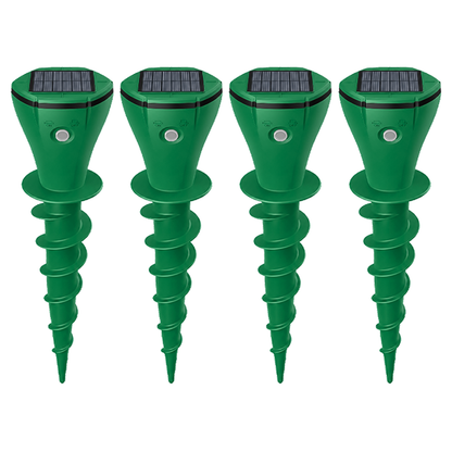 💥Hot Sale 50% OFF☘️ Solar Powered Waterproof Screw Mole Repellent