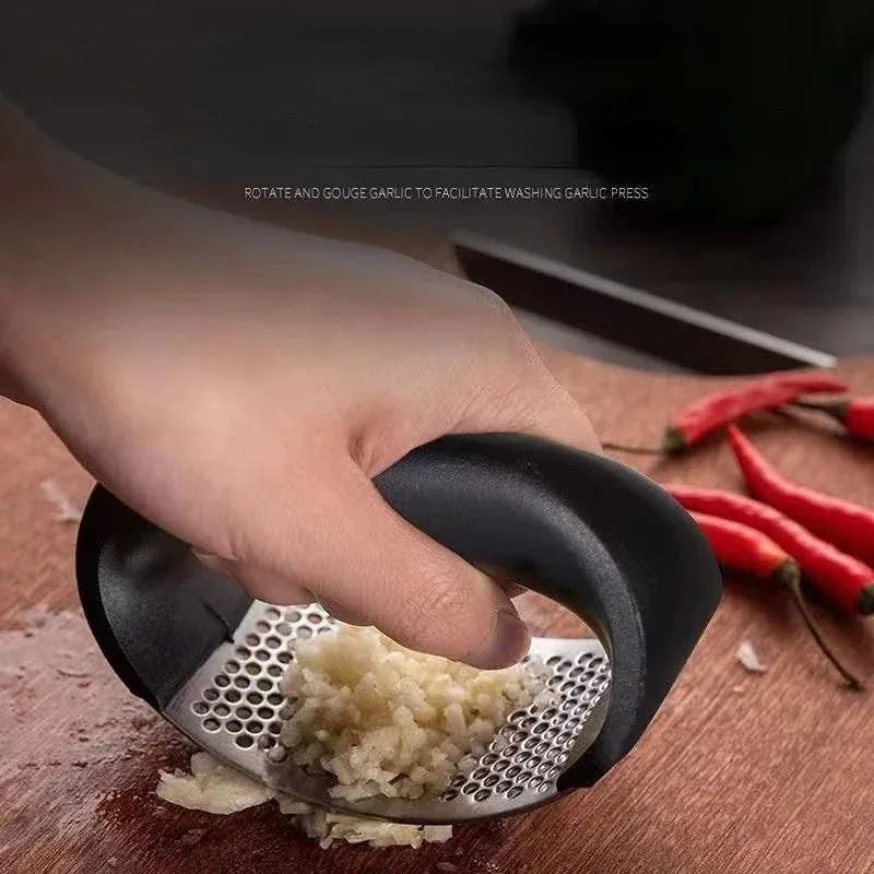 Slonkaz™ Stainless Steel Garlic Press