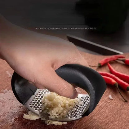 Slonkaz™ Stainless Steel Garlic Press