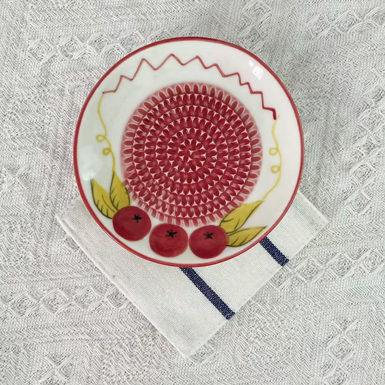 Slonkaz™ Handmade Ceramic Ginger & Garlic Grater – Fine Grinder for Fruits, Spices & Fresh Flavor