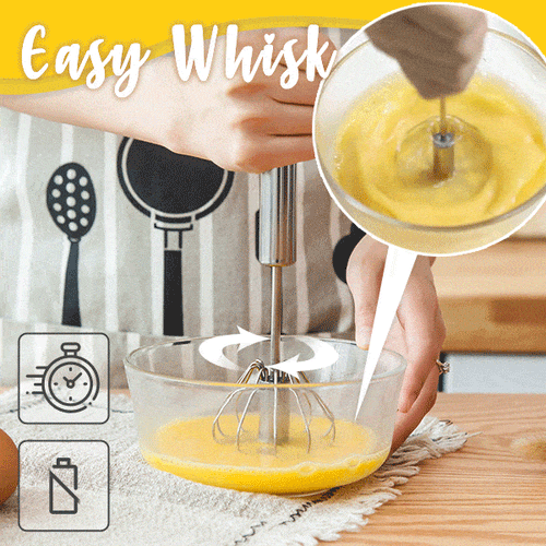 Slonkaz™ Magic Easy Whisk – Fast Lump-Free Sauce & Gravy Mixer (No Splatter, One-Hand Stirring)