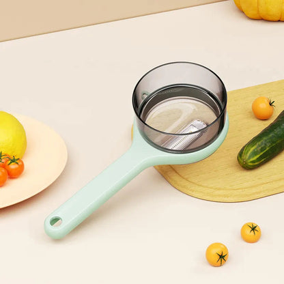 Slonkaz™ Multifunctional Peeler with Debris Storage Bucket