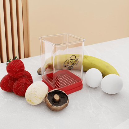 Slonkaz™ Easy Cup Slicer – Perfect Fruit & Veggie Slices in Seconds (Offer)