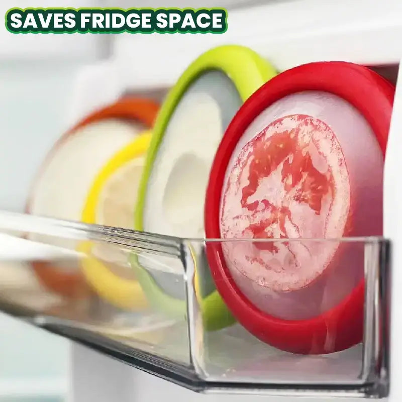 Slonkaz™ Silicone Food Saver Pods — Reusable Covers for Fruits, Veggies & More